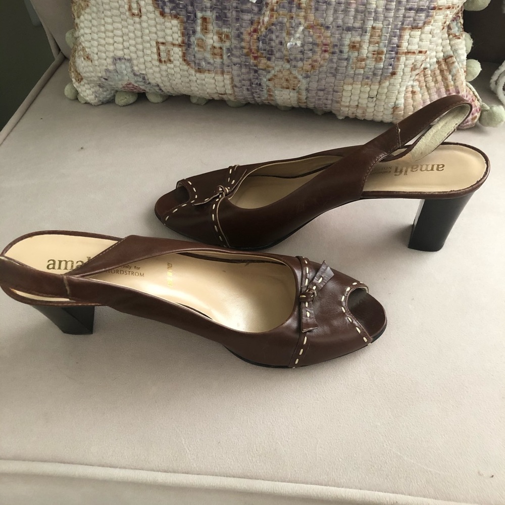 Amalfi - Nordstrom leather heels made in Italy